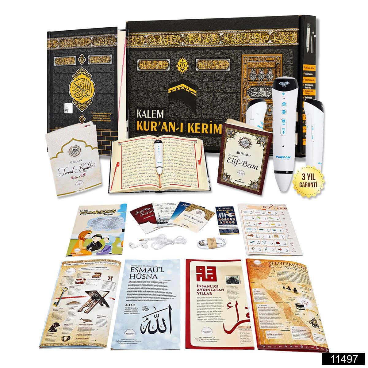Toptan Cami Boy Bilgisayar Hatlı Kalem Kuranı Kerim (16 Gb) – Kabe