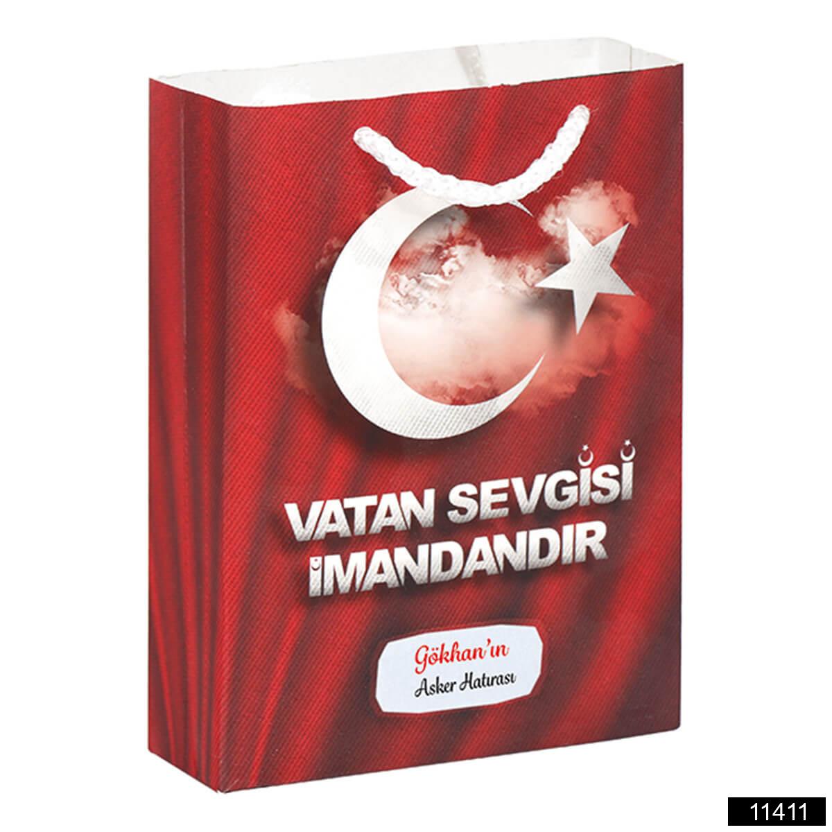 Toptan Bayrak Serisi Karton Çanta