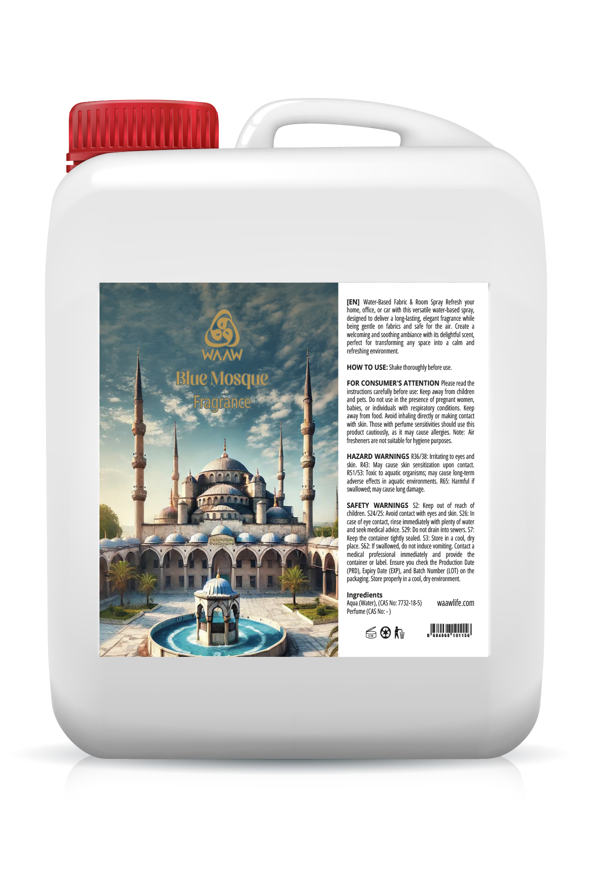 Toptan Sultan Ahmet Cami Kokusu 5 Litre – Mescit ve Seccade Kokusu