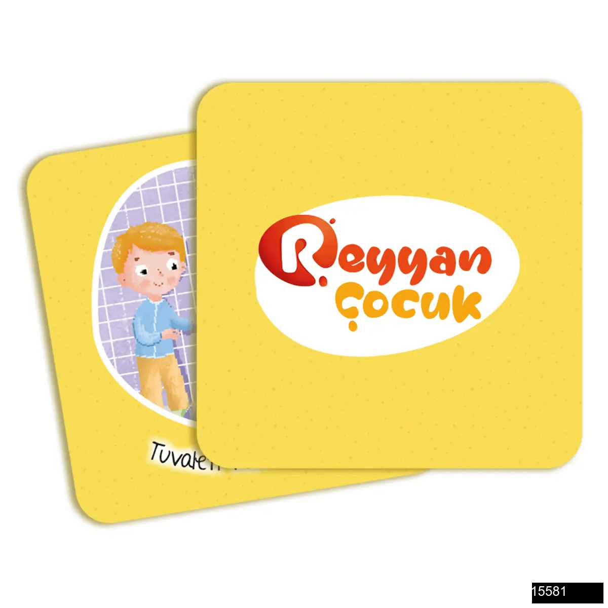 Toptan Reyyan Çocuk – Reyyan Furkan – Eğlen Öğren Adab-I Muaşeret Eşleştirme Kartları (7,9*7,9)