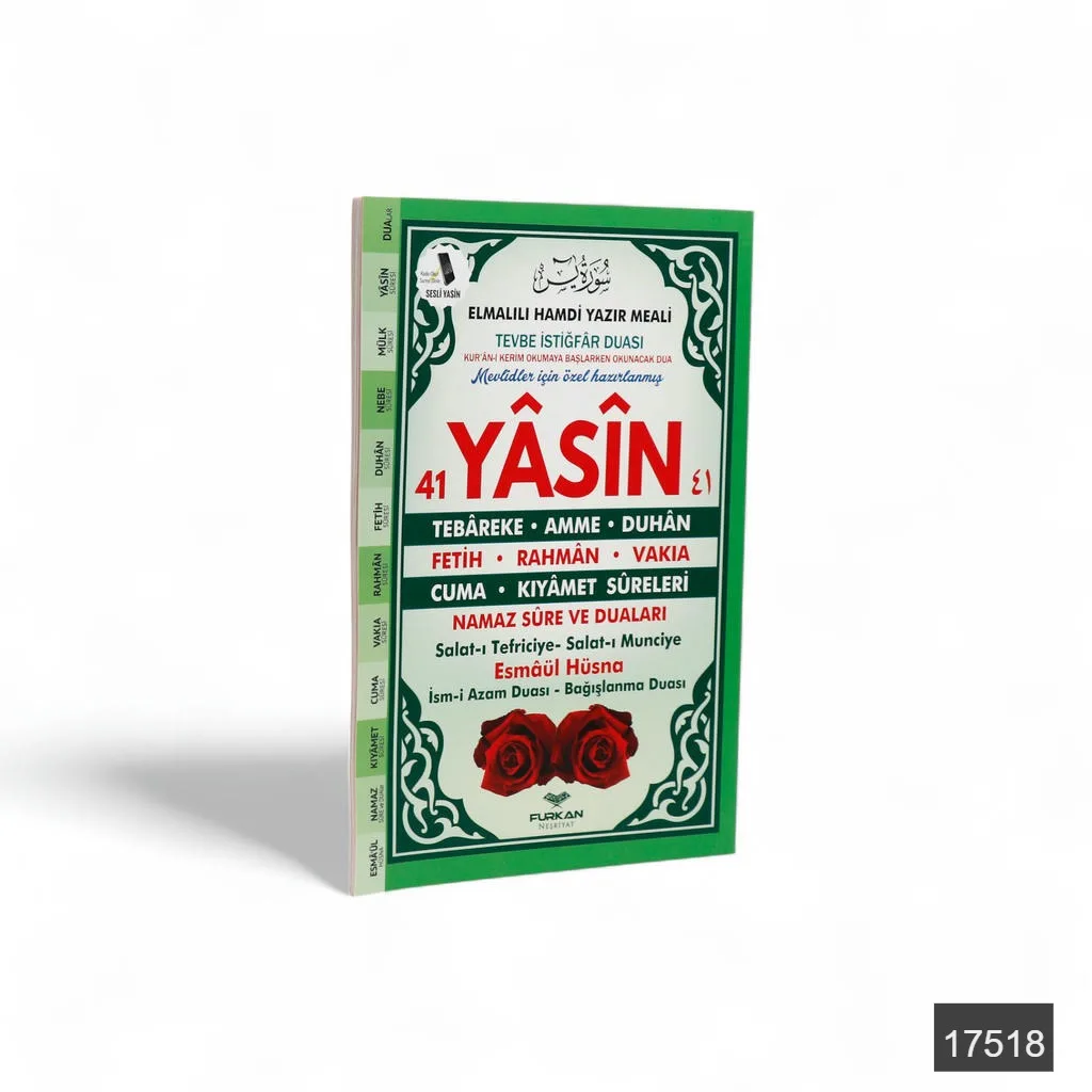 Toptan Orta Boy 80 Sayfa 41 Yasin Meali – Elmalılı Hamdi Yazır Meal Kitabı