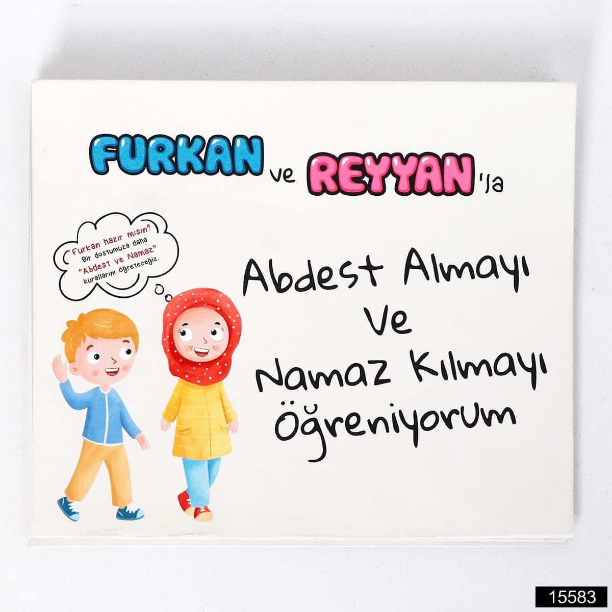 Toptan Reyyan Çocuk – Reyyan Furkan – Katlamalı Namaz Hocası Broşürü