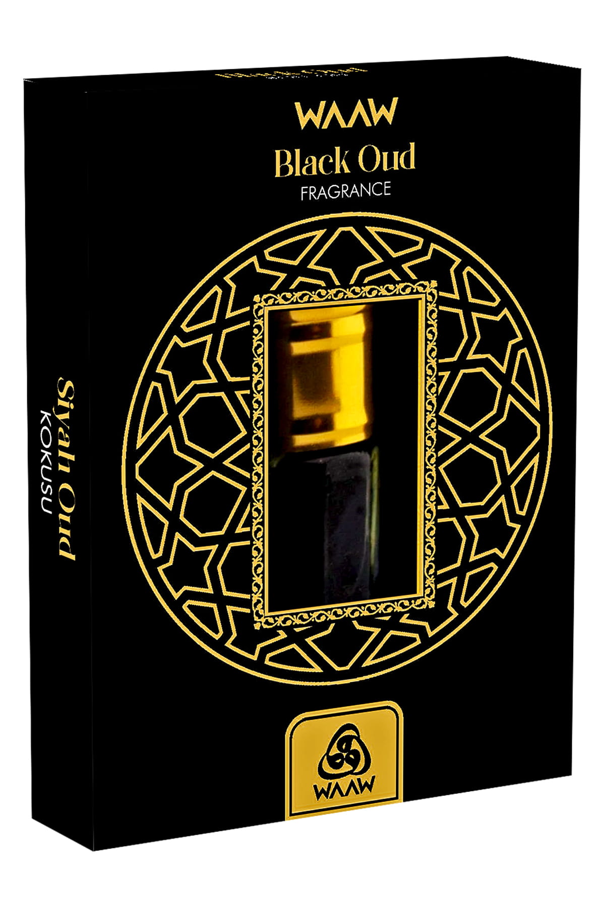 Toptan Siyah Misk & Black Oud Kokusu Alkolsüz Esans 3ml Roll-On Hediyelik