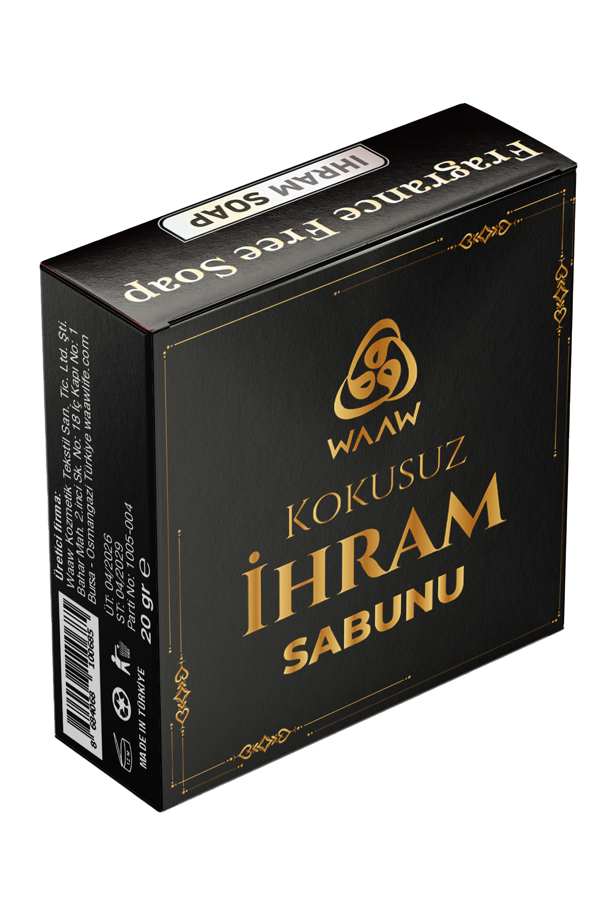 Toptan Kokusuz İhram Sabunu 20 Gr Hac ve Umre Malzemeleri