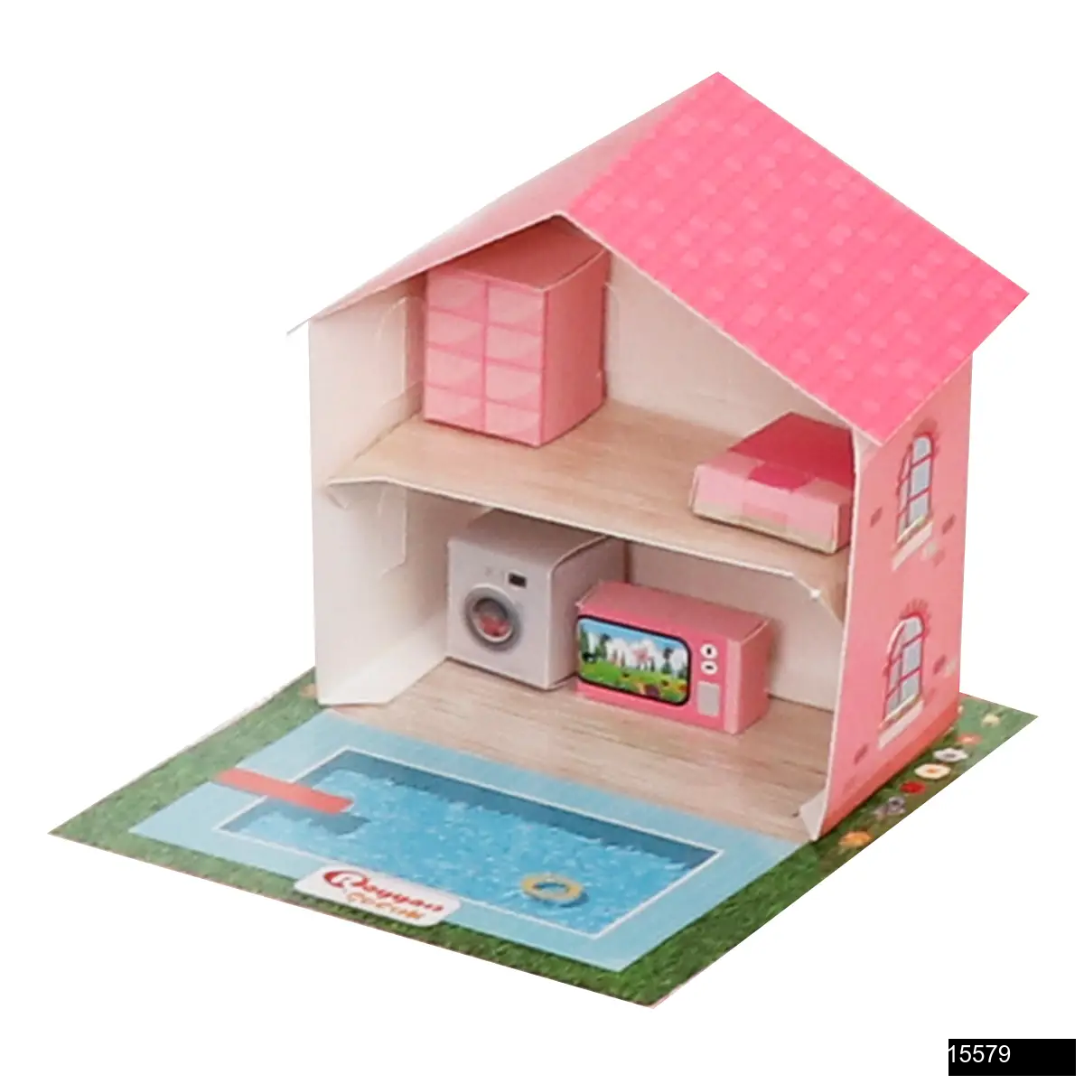 Toptan Reyyan Çocuk – Ev Maketi – Pembe