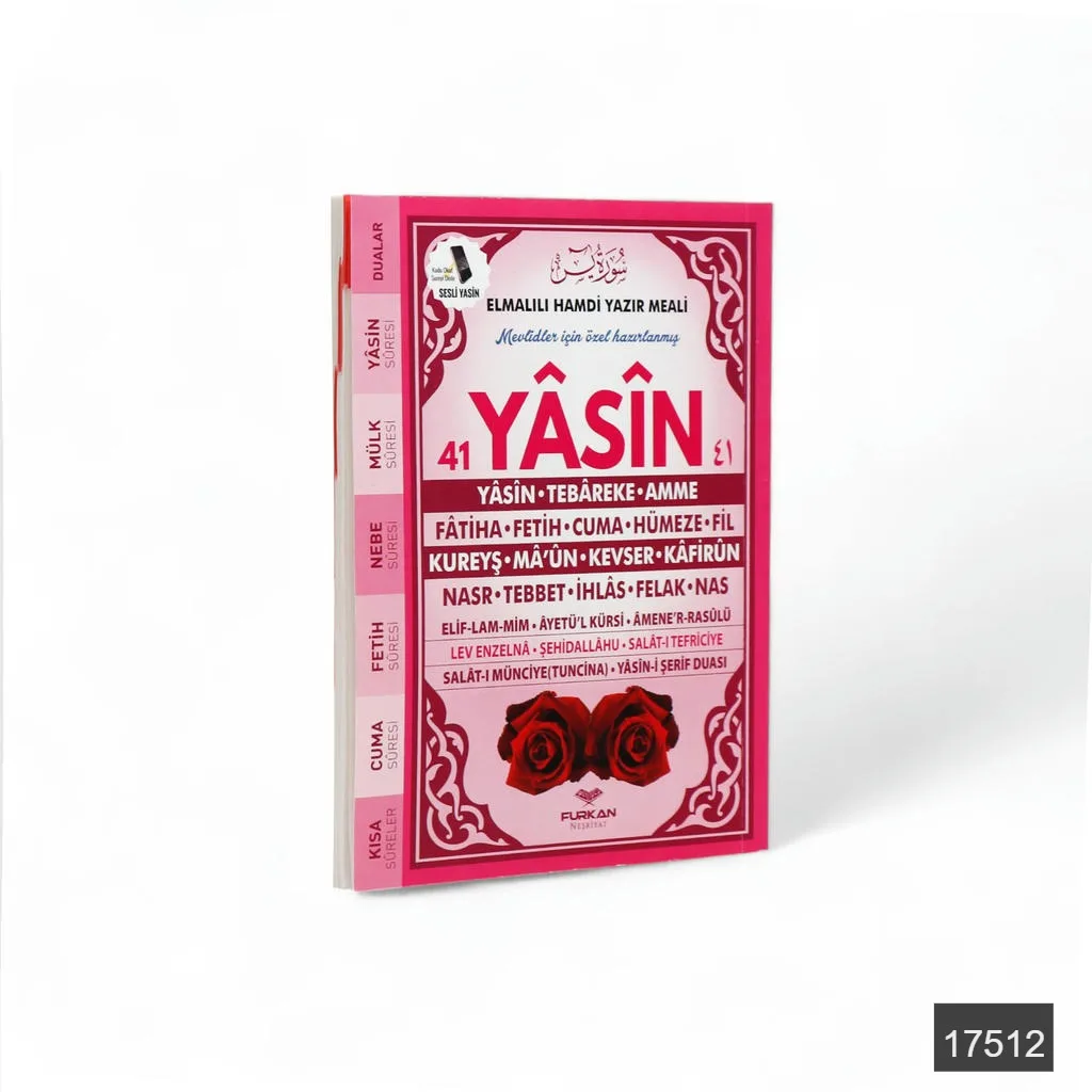Toptan 41 Yasin Meali Çanta Boy – Elmalılı Hamdi Yazır Meal Kitabı (80 Sayfa)