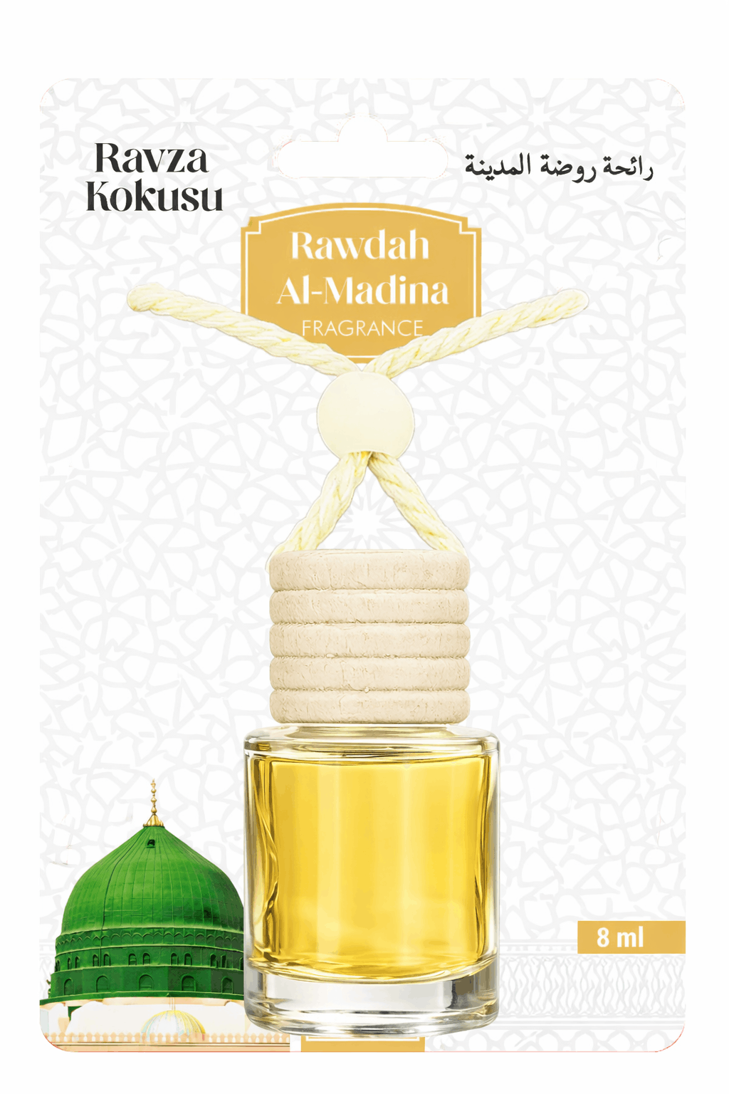 Toptan Medine Ravza Kokusu 8ml Asmalı Araba ve Araç Kokusu