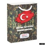 Asker Serisi Karton Çanta