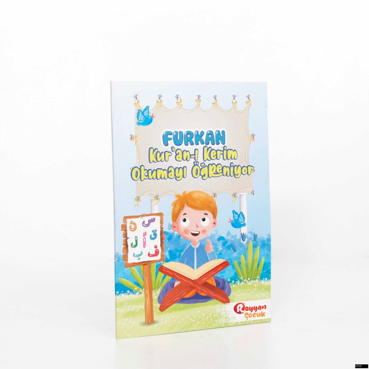 reyyan çocuk - kuran-kerim okumayı öğreniyorum elif-ba (17*24) - görsel 1