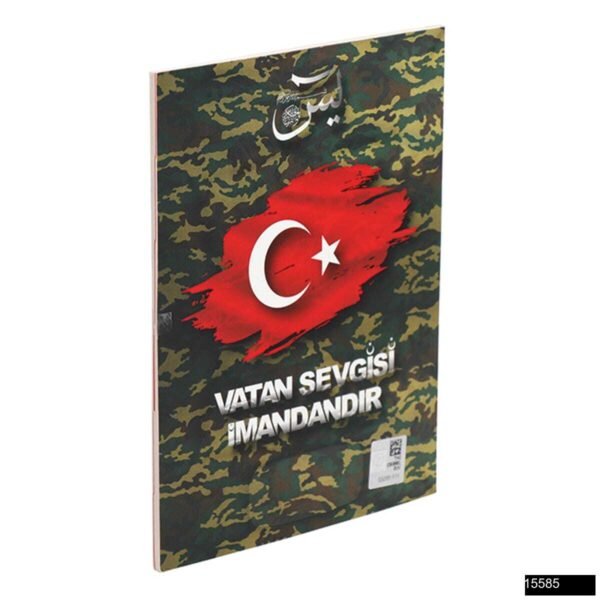 Asker Çanta Boy 32 Sayfa 3lü Karton Kapak Yasin