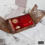 Anneler Gününe Özel Lüks Ahşap Kutu İçerisinde Kuran'ı Kerim Seti