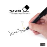 Silinebilir Tükenmez Kalem - Kırmızı - Görsel 5