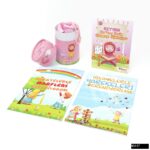 Furkan Çocuk - Hikayelerle Harekeleri Öğreniyorum + Hikayelerle Harfleri Öğreniyorum + Reyyan Çocuk - Kuran-Kerim Okumayı Öğreniyorum Elif-Ba + Furkan Neşriyat Çocuk Serisi Kumbaralı Silindir Kutu Türkçe + Reyyan Çocuk - Seccade (45*70) + Gül Kokulu Tesbih