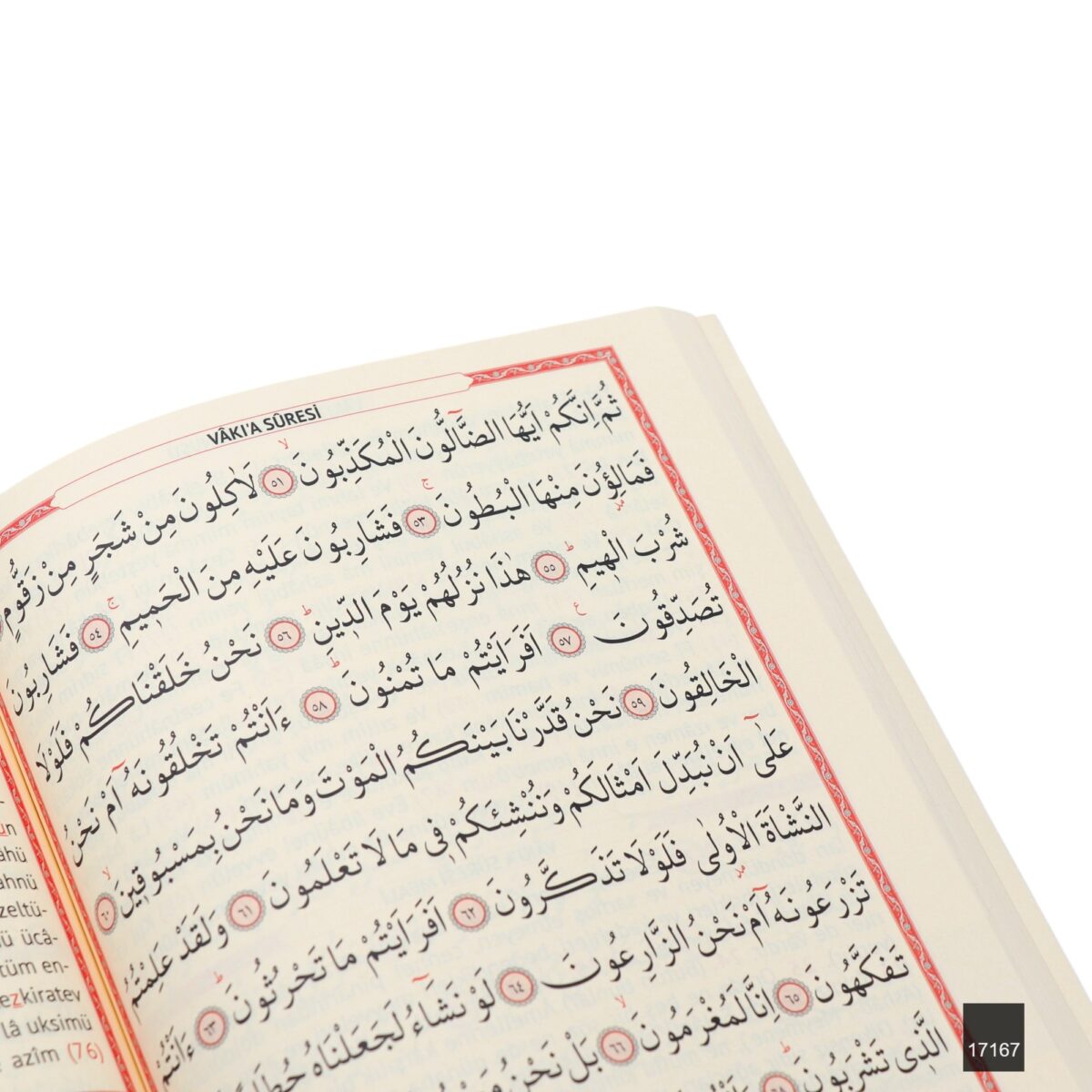 fn orta boy 224 sayfa münacat cüzü karton kapak yasin -  pembe - görsel 3