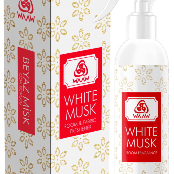 Beyaz Misk & White Musk Kokusu Sprey 400ml Alkolsüz Oda ve Seccade Kokusu