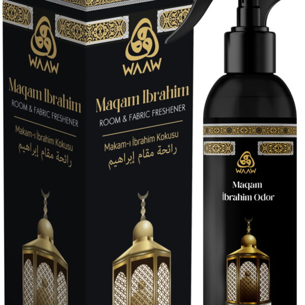 Makamı İbrahim Kokusu Sprey 400ml Alkolsüz Oda ve Seccade Kokusu