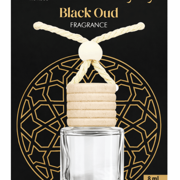 Siyah Misk & Black Oud Kokusu 8ml Asmalı Araba ve Araç Kokusu