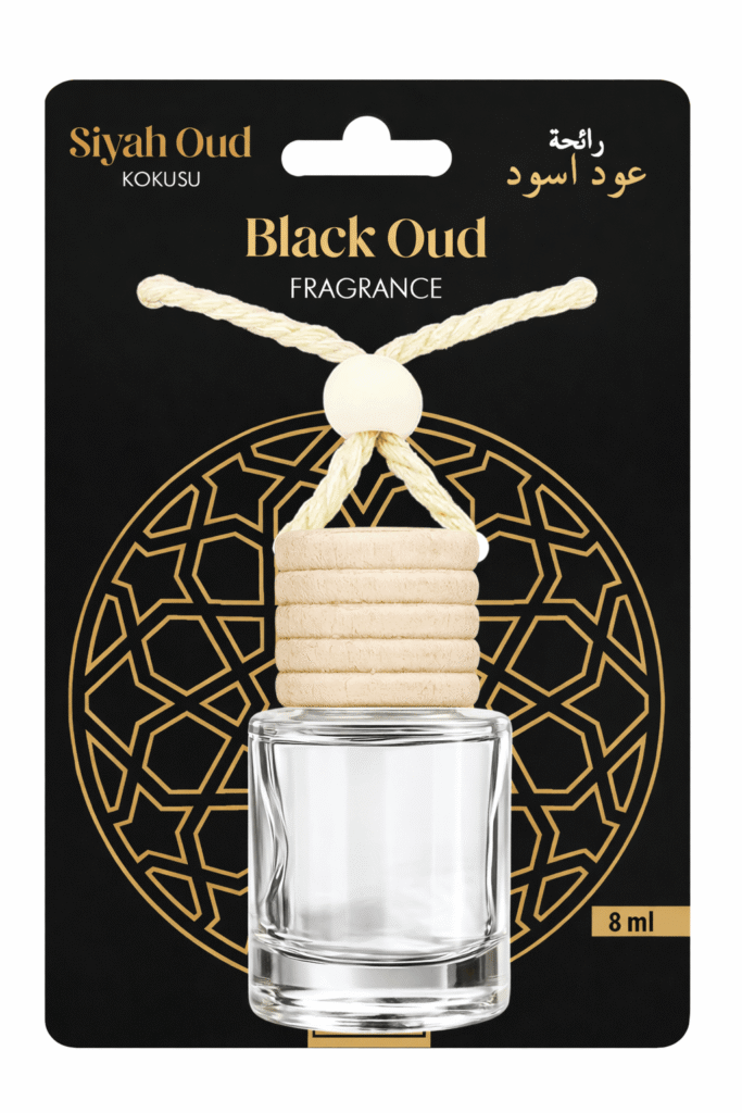 Siyah Misk Black Oud Kokusu 8ml Asmali Araba Ve Arac Kokusu