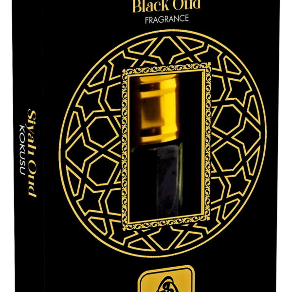 Siyah Misk & Black Oud Kokusu Alkolsüz Esans 3ml Roll-On Hediyelik