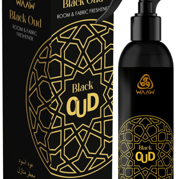 Siyah Misk & Black Oud Kokusu Sprey 400ml Alkolsüz Oda ve Seccade Kokusu