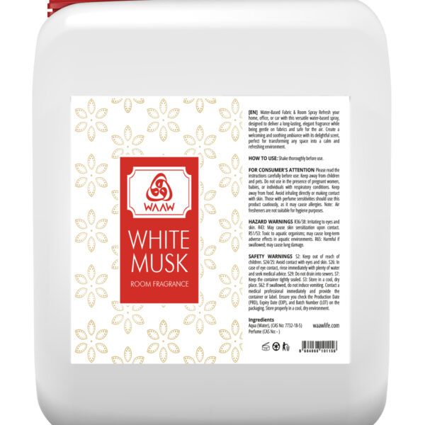 Beyaz Misk Cami Kokusu 5 Litre – Mescit ve Seccade Kokusu