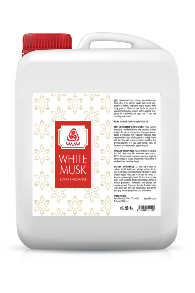 Beyaz Misk Cami Kokusu 5 Litre Mescit Ve Seccade Kokusu