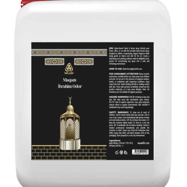 Makamı İbrahim Cami Kokusu 5 Litre – Mescit ve Seccade Kokusu