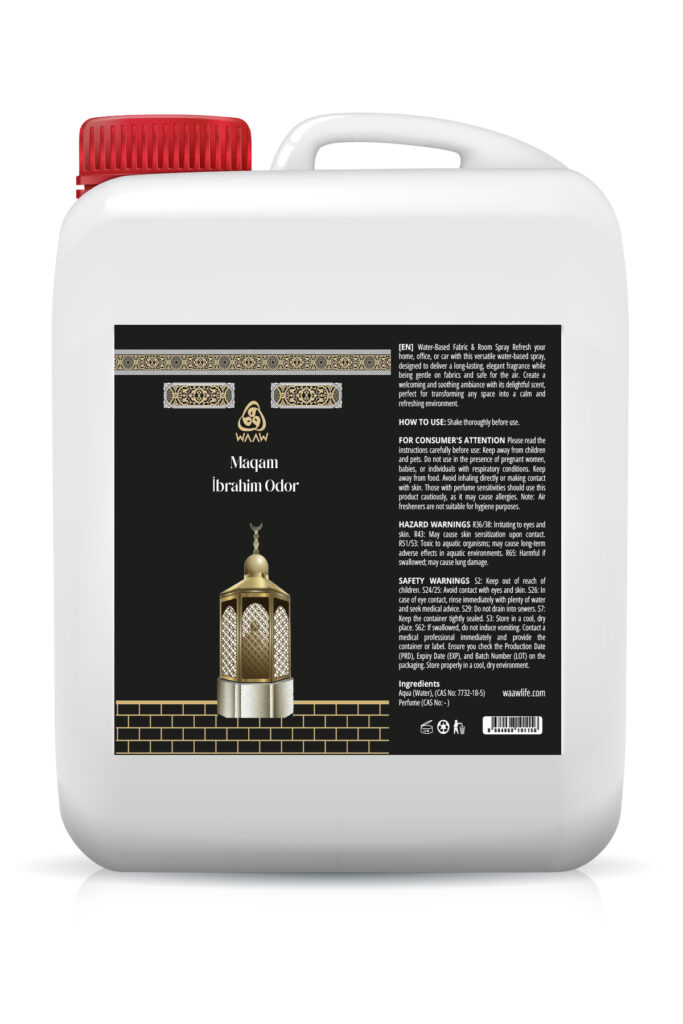 Makami Ibrahim Cami Kokusu 5 Litre Mescit Ve Seccade Kokusu