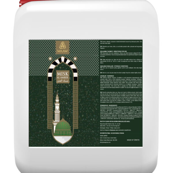 Medine Ravza Cami Kokusu 5 Litre – Mescit ve Seccade Kokusu